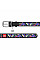 Нашийник WAUDOG Design з малюнком "Листя", преміум шкіра, металева пряжка (ширина 15 мм, довжина 27-36 см) чорний
