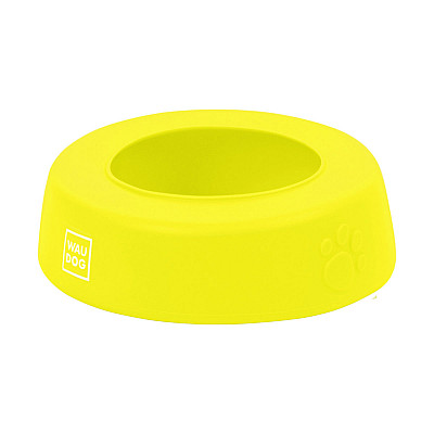 Миска-непроливайка WAUDOG Silicone 1 л желтый