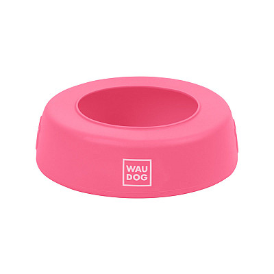 Миска-непроливайка WAUDOG Silicone, 750 мл рожевий