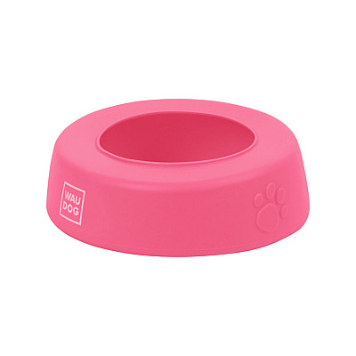 Миска-непроливайка WAUDOG Silicone, 750 мл рожевий
