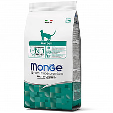 Сухий корм для котів Monge Cat Hairball, 1.5 кг