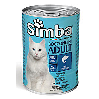 Вологий корм для котів Simba Cat Wet тунець, 415 г