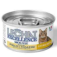 Вологий корм для котів Monge LCE Cat Sterilised курка з печінкою, 85 г