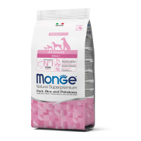 Сухой корм для собак Monge Dog All breeds Adult свинина, рис и картофель, 2.5 кг