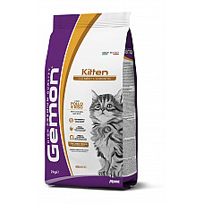 Сухой корм для котят Gemon Cat Kitten курица с рисом, 2 кг