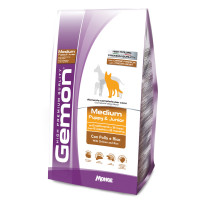 Сухой корм для щенков Gemon Dog All breeds Puppy & Junior курица с рисом, 15 кг