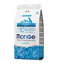 Сухий корм для собак Monge Dog All breeds Adult Light лосось з рисом, 2.5 кг