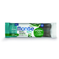 Лакомство для собак Monge Gift Dog Skin Support лосось с алоэ, 40 г