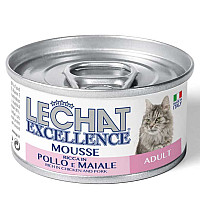 Влажный корм для кошек Monge LCE Cat Adult свинина с курицей, 85 г