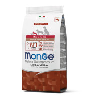 Сухий корм для цуценят Monge Dog Mini Puppy & Junior ягня з рисом, 7.5 кг