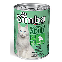 Вологий корм для котів Simba Cat Wet кролик, 415 г