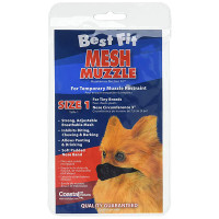 Coastal Best Fit Mesh Muzzle КОСТАЛ БЕСТ ФІТ намордник для собак, нейлон , розмір 1 см.