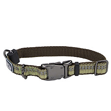 Coastal K9 Explorer Collar КОСТАЛ К9 ЕКСПЛОРЕР світловідбивний нашийник для собак, 1.6х20-30см , Папороть см., 1,6 х 20-30 см см.