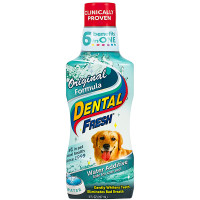 SynergyLabs Dental Fresh СИНЕРДЖИ ЛАБС Свежесть зубов жидкость от зубного налета и запаха из пасти собак и кошек, 0.237 л.