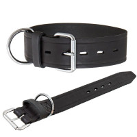 Flamingo Rondo Collar ФЛАМІНГО РОНДО широкий шкіряний нашийник для собак , 5Х55 см см.