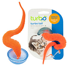 Coastal Turbo Tail Popper КОСТАЛ ТУРБО ХВІСТ інтерактивна іграшка для котів , см.