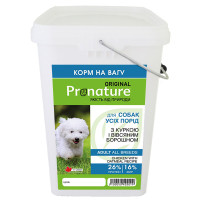 Pronature Original Adult Chicken With Oatmeal ПРОНАТЮР ОРІДЖИНАЛ КУРКА сухий корм для собак , 5 кг., На вагу см.