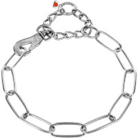 Sprenger Long Link широкое звено ошейник для собак, 4мм, 4 мм, 65 см. см., нержавейка см.