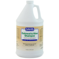Davis Oatmeal & Aloe Shampoo ДЕВІС ВІВСЯНЕ БОРОШНО З АЛОЕ гіпоалергенний шампунь для собак і котів, концентрат , 3.8 л.
