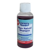 Davis Plum Natural Shampoo ДЕВІС НАТУРАЛЬНА СЛИВА шампунь з протеїнами шовку для собак і котів, концентрат , 0.05 л.