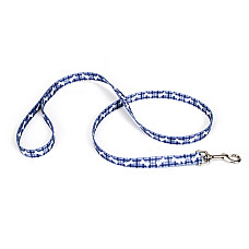 Coastal Pet Attire Styles КОСТАЛ СТАЙЛС повідець для собак, 2.5смХ1.2м , Клітинка з кісточкою см.
