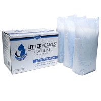 Litter Pearls TrackLess ЛІТТЕР ПЕРЛС ТРАКЛЕС кварцовий силікагелевий наповнювач для туалетів котів , 18.94 л., 9.07 кг.