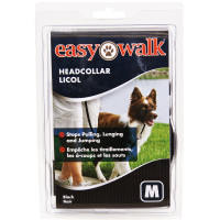 Premier ЛЕГКА ПРОГУЛЯНКА (Easy Walk) тренувальний ошийник для собак, середній, чорний , середній см., Чорний см.