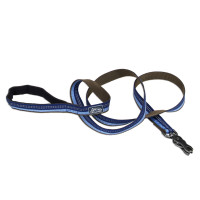 Coastal K9 Explorer Leash КОСТАЛ К9 ЭКСПЛОРЕР световозвращающий поводок для собак, 1.6смХ1.8м, Сапфировый см.