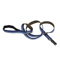 Coastal K9 Explorer Leash КОСТАЛ К9 ЭКСПЛОРЕР световозвращающий поводок для собак, 2.5смХ1.8м, Сапфировый см.
