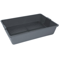 Savic Cat Tray САВИК КЕТ ТРЕЙ лоток туалет с сеткой для кошек, 41,5(Д) х 25,5(Ш) х10(В) см см. Savic Cat Tray