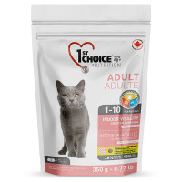 1st Choice Adult Indoor Vitality Chicken ФЕСТ ЧОЙС КУРКА ВІТАЛІТІ сухий суперпреміум корм для котів , 0.35 кг., Пакунок см.