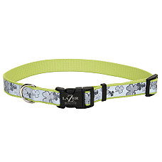 Coastal Lazer Brite Reflective Collar КОСТАЛ ЛАЗЕР БРАЙТ світловідбивний нашийник для собак, 1.6х30-46см , Конюшина см., 1,6 х 30-46 см см.