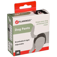 Flamingo Dog Pants Sasha ФЛАМІНГО САША гігієнічні труси для собак , M см., 39 (Д) х 18.9 (Ш) х 2 (В) см см., см.