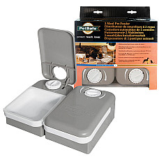 PetSafe Eatwell 2 Meal Pet Feader ПЕТСЕЙФ ІТВЕЛ автоматична годівниця для котів та собак, таймер, 2 порції , 21,59х26,16х8,13 см см.