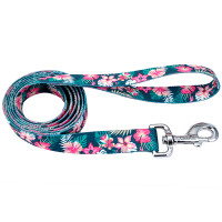 Coastal Pet Attire Styles КОСТАЛ СТАЙЛС повідець для собак, 1смХ1.2м , Тропічні квіти см.