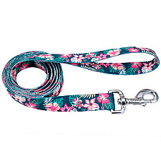Coastal Pet Attire Styles КОСТАЛ СТАЙЛС повідець для собак, 1смХ1.2м , Тропічні квіти см.
