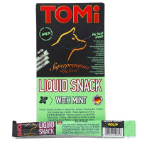 TOMi Liquid Snack Mint &amp; Inulin ТОМИ МЯТА С ИНУЛИНОМ жидкое лакомство для собак 0.015 кг.