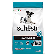 Schesir Dog Small Adult Fish ШЕЗІР ДОРОСЛИЙ МАЛИХ РИБА сухий монопротеїновий корм для собак малих порід , 0.8 кг.