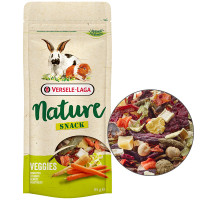 Versele-Laga Nature Snack Veggies ВЕРСЕЛЕ-ЛАГА НАТЮР СНЕК ОВОЧИ додатковий корм ласощі для кроликів та гризунів , 0.085 кг.
