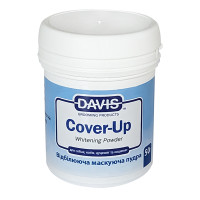 Davis Cover-Up Whitening Powder ДЭВИС КАВЕР-АП маскировочная отбеливающая пудра для собак и кошек, 0.05 кг.