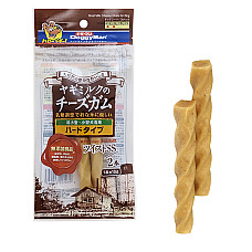DoggyMan Goat Milk Cheese ДОГГИМЕННАЯ ПАЛИЧКА С КОЗИНЫМ СЫРОМ лакомство для собак, SS (8 см), 2 шт. в упаковке см. 0.021 кг.