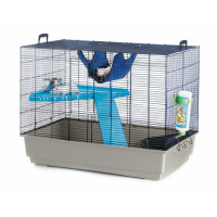 Savic Freddy 2 САВІК ФРЕДІ 2 клітка для тхорів, щурів , 80 (Д) х 50 (Ш) х 63 (В) см см., Блакитний см.