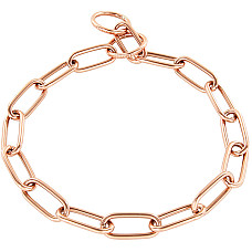Sprenger Collar Long Link СПРЕНГЕР Нашийник для собак, довга ланка 4мм, куроган , 4 мм, 61 см см., Куроган сталь см.