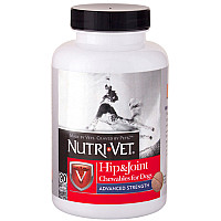 Nutri-Vet СВЯЗИ И СУГЛОБЫ ЭДВАНСИД (Advanced) глюкозамин хондроитин МСМ для собак, 90 табл. кг.