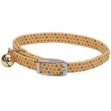Coastal Li`l Pals Reflective Kitten Collar КОСТАЛ ЛІТТЛ ПЕЛС КІТТЕН світловідбивний нашийник для кошенят, 0.9х20см , Жовтий см.