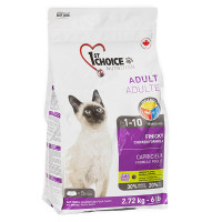 1st Choice Adult Finicky Chicken ФЕСТ ЧОЙС ФІНІКИ КУРКА сухий суперпреміум корм для котів вибагливих та активних , 2.72 кг., Пакунок см.