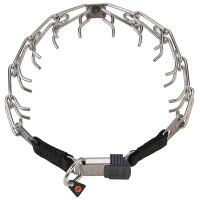 Sprenger Ultra-Plus Training Collar СПРЕНГЕР УЛЬТРА-ПЛЮС ПАРФОРС строгий ошейник для собак, замок ClicLock, нержавеющая сталь, 3,2 мм, 52 см см., нержавеющая сталь.