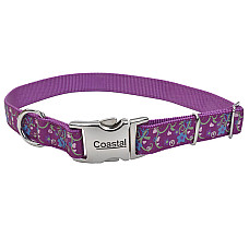 Coastal Pet Attire Ribbon КОСТАЛ РІББОН нашийник для собак, 1.6х30см , Орхідея букет см., 1,6 х 20-30 см см.
