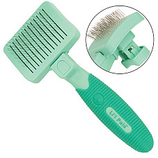 Safari Li`l Pals Self-Cleaning Slicker САФАРИ ЛИТТЛ ПЕЛС СЛИКЕР пуходерка с самоочищением для щенков и собак малых пород