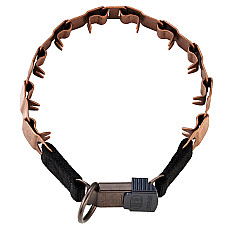 Sprenger NECK-TECH SPORT строгий пластинчастий нашийник для собак, ClicLock , Куроган сталь матова см., 48 см см.